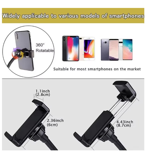 2-in-1 Universal Mobile Holder - Ajhiza  