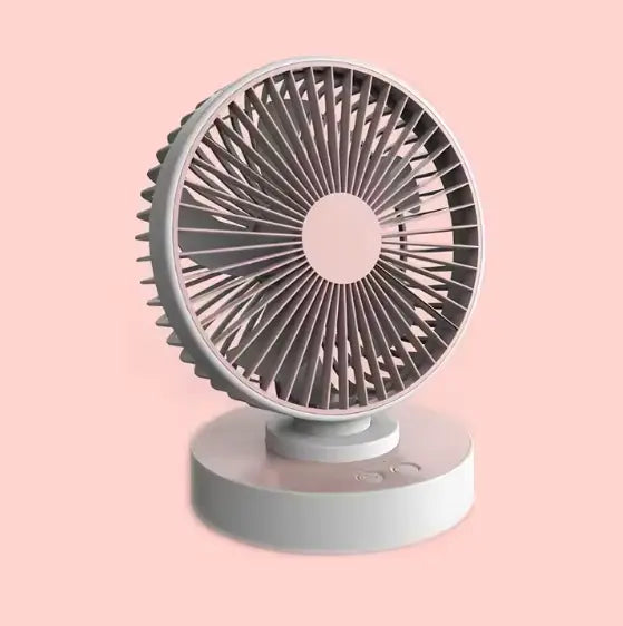 Portable Rechargeable Table Fan   Ajhiza