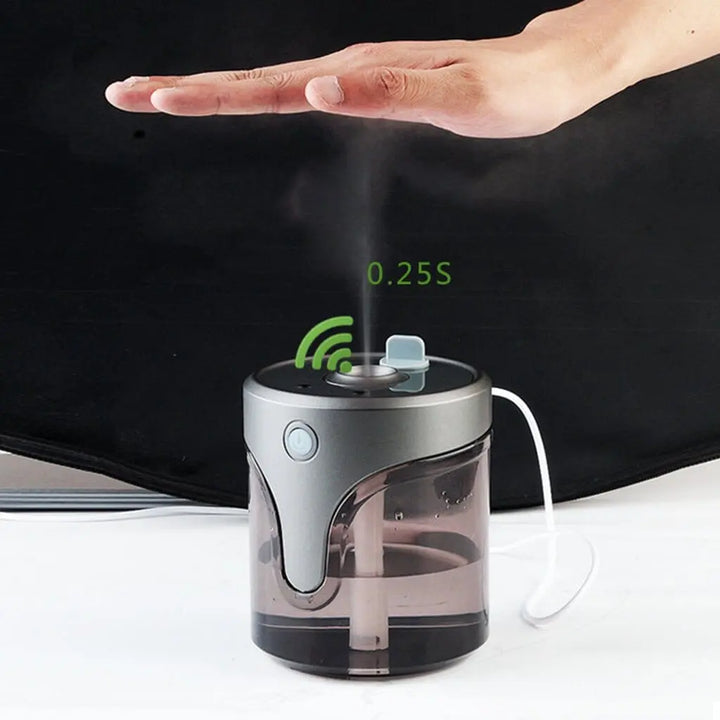 Auto Alcohol Dispenser Hands-Free Sanitizer Sprayer for Home & Family – Convenient & Hygienic Solution - Ajhiza  