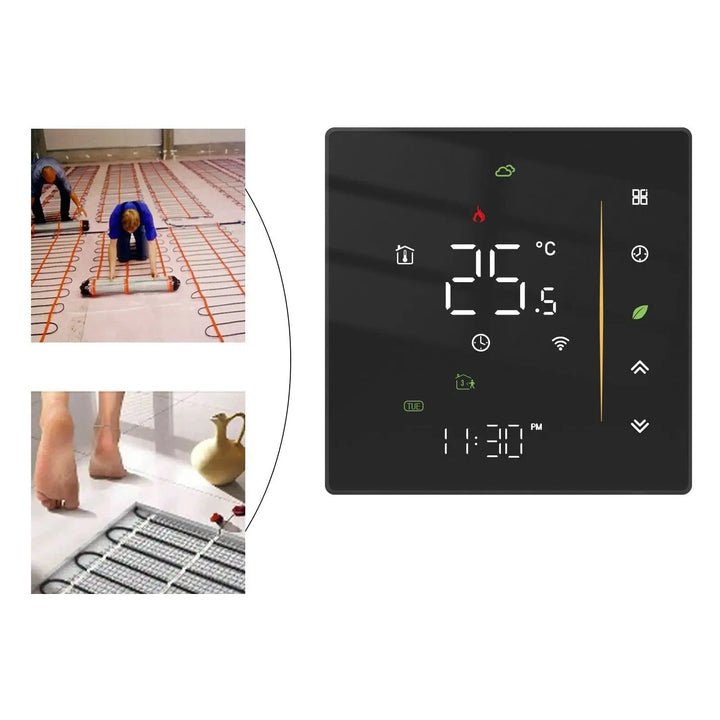 Intelligent Home Heating Energy-Saving Thermostat Switch – Smart & Efficient Temperature Control for Your Home - Ajhiza  