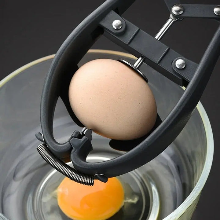 Manual Egg Tools Stainless Steel Egg Opener Scissors – Eggs Cracker, Topper & Separator Kitchen Accessory - Ajhiza  