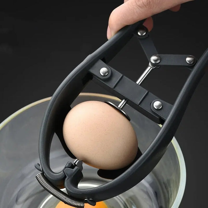 Manual Egg Tools Stainless Steel Egg Opener Scissors – Eggs Cracker, Topper & Separator Kitchen Accessory - Ajhiza  