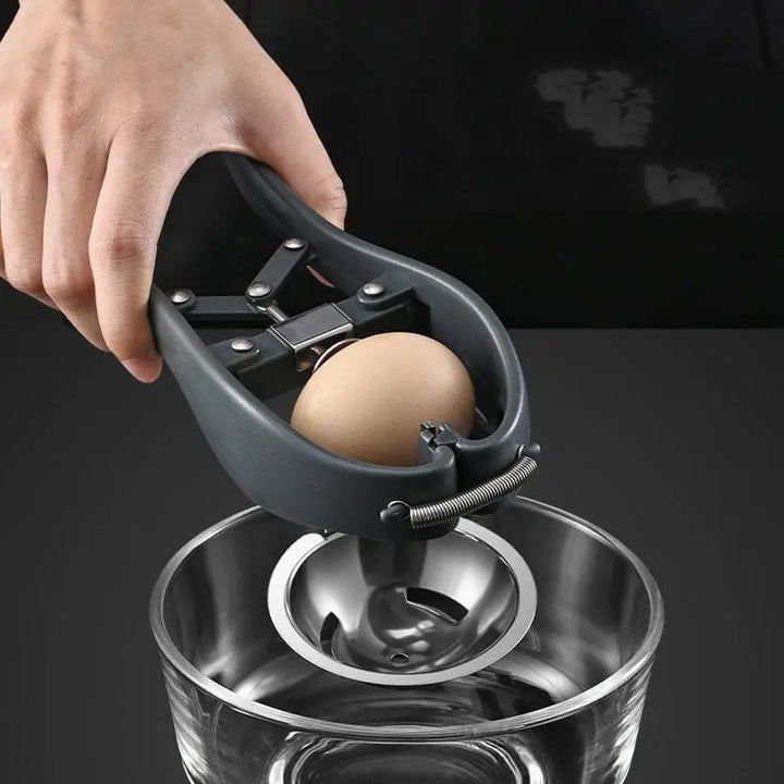 Manual Egg Tools Stainless Steel Egg Opener Scissors – Eggs Cracker, Topper & Separator Kitchen Accessory - Ajhiza  