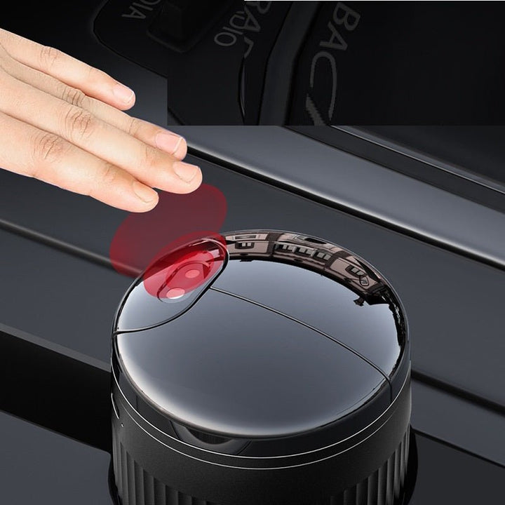 Multi-functional Creative Smart Car Ashtray With Lid - Ajhiza  