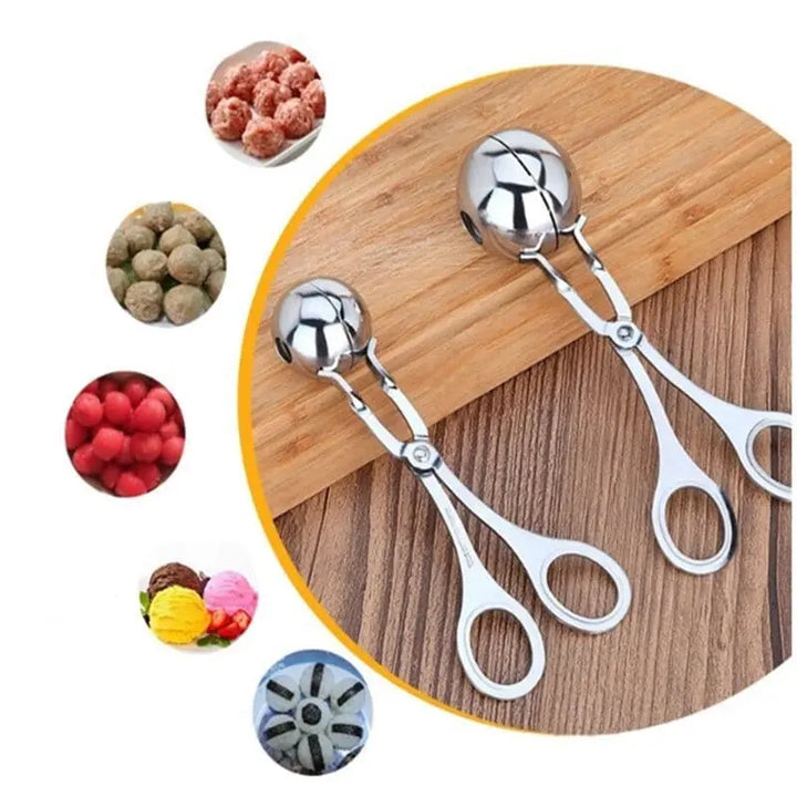 Non-Stick Practical Meat Baller Cooking Tool – Meatball Scoop & Ball Maker for Effortless Kitchen Cooking - Ajhiza  