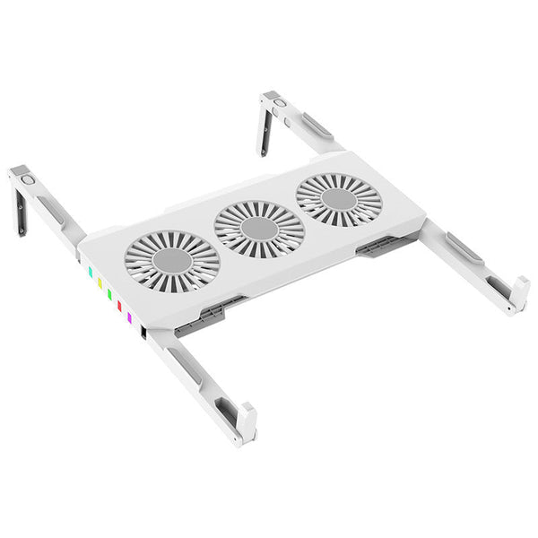Portable Slim Smart Laptop Cooling Pad USB 3 Fans Gaming Laptop Cooler Fan - Ajhiza  