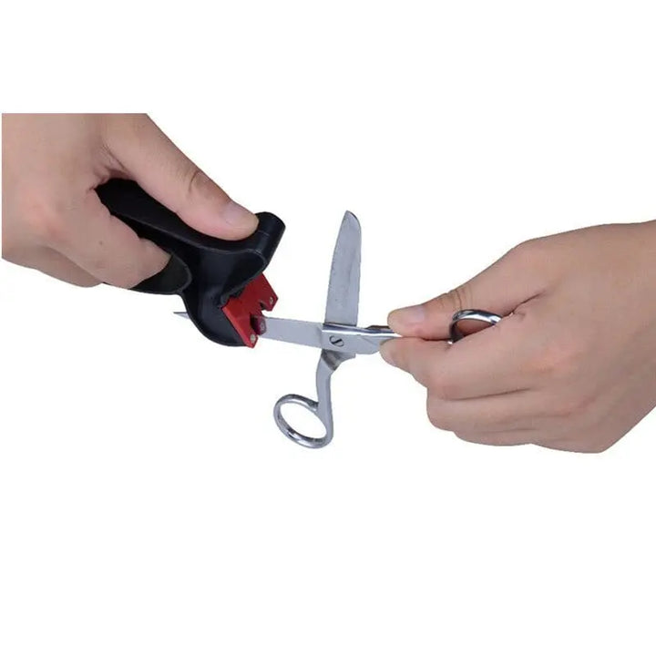 Scissors Sharpener Kitchen Gadgets – Effortless and Precise Blade Sharpening Tool for Your Kitchen - Ajhiza  